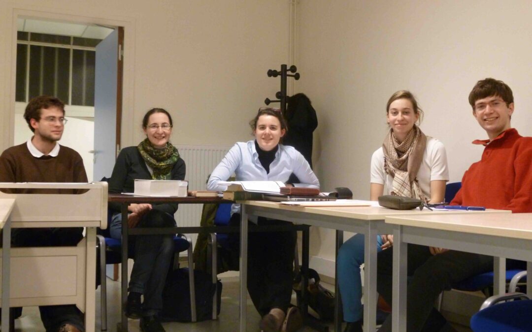 Un séminaire d’étudiants rue d’Ulm (Paris) : étoffement de l’équipe « Matthieu »